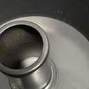 HONGBAKE Angel Food Cake Pan with Removable Bottom, 10 Inch Tube Pan, Nonstick Pound Cake Pans for Baking, Chiffon Cake Mold, 16-Cup, Heavy Duty - Dark Grey (Black)