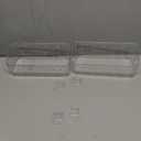 Bath Toy Storage Holder For Bathtub, Wall Mounted Shower Bath Tub Baby Toy Organizer, Hanging Clear Plastic Shower Caddy for Bathroom2 PACK