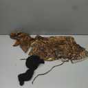 SOLY HUX Women's Y2k Skirt Sets 2 Piece Outfits Leopard Halter Crop Tops and Ruffle Layered Mini Skirt Set Multicoloured Leopard Medium