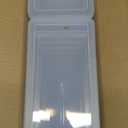 novelinks Stackable Plastic Clear Storage Box Containers with Latching Lid - Art Craft Supply Organizer Storage Containers for Pencil Box, Crayon, Beads (6 Pack Small + 6 Pack Medium -Clear)