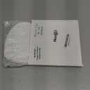 Nuogo 4 Pcs Heart Shaped Dinner Plates 6.8'' Serving Tray Melamine Heart Shaped Plates for Dessert, Appetizer, Salad, Dishwasher Safe (White)