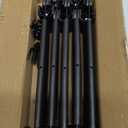 GUANJUNE 10 Pack Clothes Pants Hangers, Space-Saving Skirt Holders with 360  Swivel Hooks, Adjustable Clips, Trouser Coat Garment Jeans Black