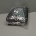 DgiqLeite Car Seat Cushions, Car Seat Cover Foldable Portable Seat Cover for Back and Seat Cushions with Bottom Anti Slip Silicon(1 Pack/Black)