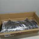 30 Inch Snow Shovel for Driveway, Heavy-Duty Snow Pusher & Snow Plow, Lightweight Wide Blade for Fast Snow Removal, Back Saver Winter Tool for Driveway, Sidewalk, Patio, Deck