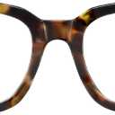 Blue Light Blocking Glasses for Women Men,Oversize Fashion Squre Anti Eyestrain Glasses for Gaming/Reading/TV (A01 Tortoise)