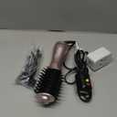DAN Technology Auto Dual Voltage Hair Dryer Brush,110V-120V/220V-240V,Travel Brush Hair Dryer,Small Blow DryerBrush,one Step Hair Dryer and volumizer for Women