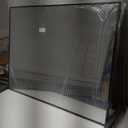 Koonmi Black Framed Bathroom Mirror - Shatterproof 30"x40" Tempered Glass, HD No Distortion, Horizontal/Vertical Mount, Modern Matte Aluminum Alloy Frame