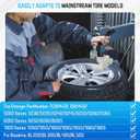 Low Profile Nylon Mount/Demount Kit for Coats Tire Changer Machine, Tire Changer Duck Head Kit, Replaces Part# TC184432 / 8184432  Grey (2-Pack) (3)