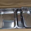 9Qt Chafing Dishes for Buffet, 4 Pack Silver 304 Stainless Steel Chafing Dish Sets, Food Warmers for Parties,Complete Buffet Servers and Warmers with Multiple Size Pans to Keep Food Warm