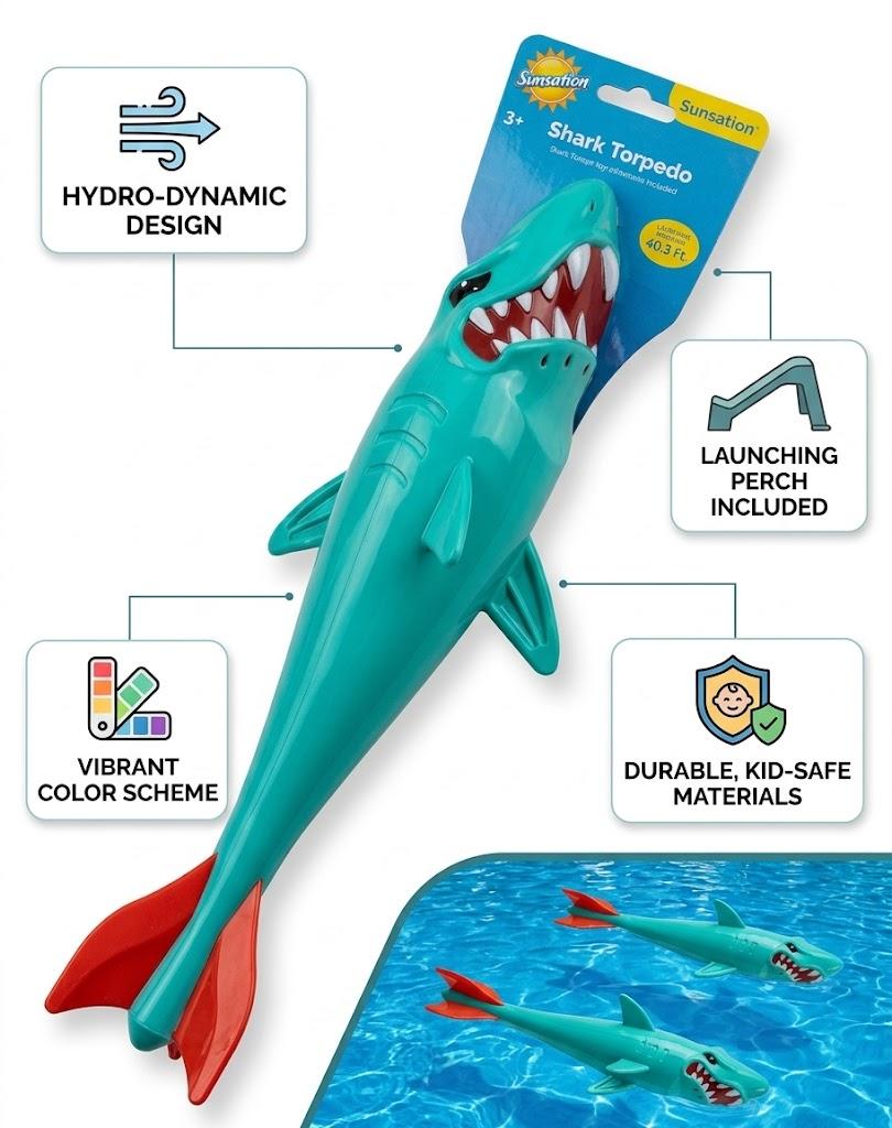 Shark Torpedo Blue