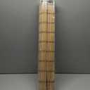 LUCKUP Cordless Bamboo Roman Shades, Roll Up Blinds for Indoor Windows, Light Filtering UV Protection, Easy to Install for Home & Office, 34" W x 64" L, Natural