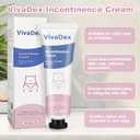 Cream Incontinence for Women, Skin Protectant Moisture Barrier, Gentle Soothing Lightweight Non-Greasy Daily Intimate Skin Care (1PCS)