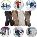 Warm Shoes Insoles for Women Faux Wool Insoles for Winter Boots and Sneakers Thick Synthetic Fluffy Fleece Insertsfor Moccasins and Slippers, Womens 7-7.5 M US