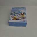 Camuland Inflatable Snow Tube for Sledding with Heavy Duty Premium Canvas Cover Inflatable Snow Sled with Reinforced Handles Great for Winter Outdoor Sports and Christmas