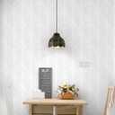 Safiyya Peel and Stick Wallpaper Boho Contact Paper 17.3"x393" Light Grey Geometric Modern Wall Paper Self Adhesive Removable Wallpaper for Bedroom Vinyl Rolls