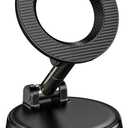 Vacuum Magnetic Suction Car Phone Holder for Magsafe, 360 Adjustable Suction Cup Phone Mount for Car Gym Mirror, Compatible with iPhone & Android