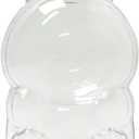 3 x Protective Case Compatible with LABUBU The Monsters Have a Seat Display Box Hard Accessories Cover with Silicone Strap White ClearDoll Not Include