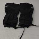 Frelaxy Leg Gaiters Ultra HIGH-Performance Hunting Gaiters, 100% Waterproof Hiking Gaiters with Upgraded Rubber Foot Strap, Adjustable Snow Boot Gaiters (Large, Jet Black)