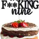 39 Cake Toppers, 39 Birthday Cake Toppers-Black Glitter, Funny 39th Cake Topper for Men,39 Cake Topper For Women, 39th birthday decorations,39th Birthday Cake Topper Happy 39th Birthday Cake Topper