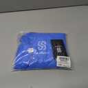 SUUKSESS Women Seamless Workout Long Sleeve Shirts Gym Athletic Running Yoga Tops (Blue, XL)