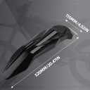 Front Fender for Talaria Sting,Motorcycle Mud Guard Protector Mudguard for Electric Dirt Bike Ebike Taparia Sting MX3/Taparia Sting R MX4/Taparia Sting MX5 Pro Black