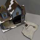 MOMENTS IN TIME Christmas Village Building, Bed and Breakfast with LED Lights - Battery Operated (not Included) (8.5" H x 8.3" W x 5.5" D)