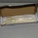 Ohtomber Gold Taper Candle Holder - 6PCS Candlestick Holders, Candlesticks Centerpiece Wedding Table Decor, Fit Pillar 3/4" Thick Tapered & Led Candles