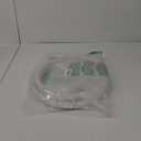 Soft Braided PVC Tubing - 3/4" ID x 1" OD High Pressure Clear Flexible PVC Tube Reinforced Vinyl Hose for Water, Oil with 2pcs Hose Clamps (10Ft)