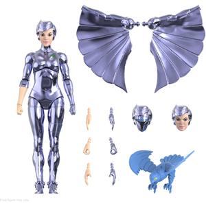 Super7 ULTIMATES! SilverHawks Steelheart - 7" SilverHawks Action Figure with Accessories Classic Cartoon Collectibles and Retro Toys Super7 ULTIMATES! SilverHawks Steelheart - 7" SilverHawks Action Figure with Accessories Classic Cartoon Collectibles and Retro Toys