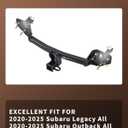 Class 3 Trailer Hitch 2-Inch Receiver Compatible with 2020–2025 Subaru Legacy & 2020–2025 Subaru Outback | 3,500 lbs GTW / 350 lbs TW