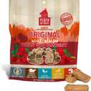PLATO Turkey Real Strips Natural Dog Treats - Real Meat - Air Dried - Made in the USA - Turkey & Cranberry, 3 ounces (EXP 02/14/26)