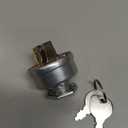 BlueStars 045898 Ignition Starter Switch 2 Keys - Compatible with Hustler Exmark Lazer Z Super Z Mini Z Hydro Walk Behind Mini - Replaces Husqvarna 532158913 Toro 1-543070 Bobcat 128010 AYP 158913