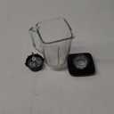 5 Cup Square Top Glass Jar Assembly With Blade, Gasket, Base, LidCompatible with Oster Classic Series Blender and Osterizer blender