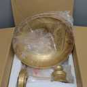 Zeyu Modern Barn Lighting, 11 inches Barn Light Fixture Indoor in Hand-Painted Gold Finish, 02A390 AG