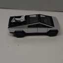 Cybertruck Toy Trucks Alloy Die Casting Model Pickup Truck 1/24 Toy Race Car with Motorcycle -Sound and Light Ideal Gift Age for 6 Year Up