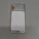 TAURI Original Design for iPhone 17 Pro Case, Compatible with MagSafe with Screen Protector, Anti-Yellowing Military-Grade Protection Shockproof Magnetic iPhone 17 Pro Case, Clear White