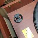 Victrola The Quincy 6-in-1 Bluetooth Record Player & Multimedia Center with Built-in Speakers  3-Speed Turntable, CD & Cassette Player, AM/FM Radio, Wireless Music Streaming (Mahogony) (Mahogany)