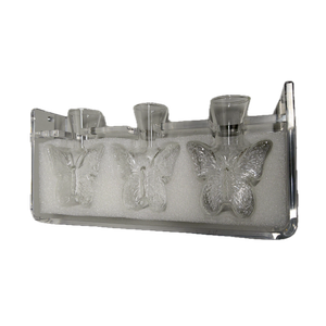 Clear Plant Terrarium Propagation Stations with Acrylic Stand Birthday Gifts for Women Office Home Decor