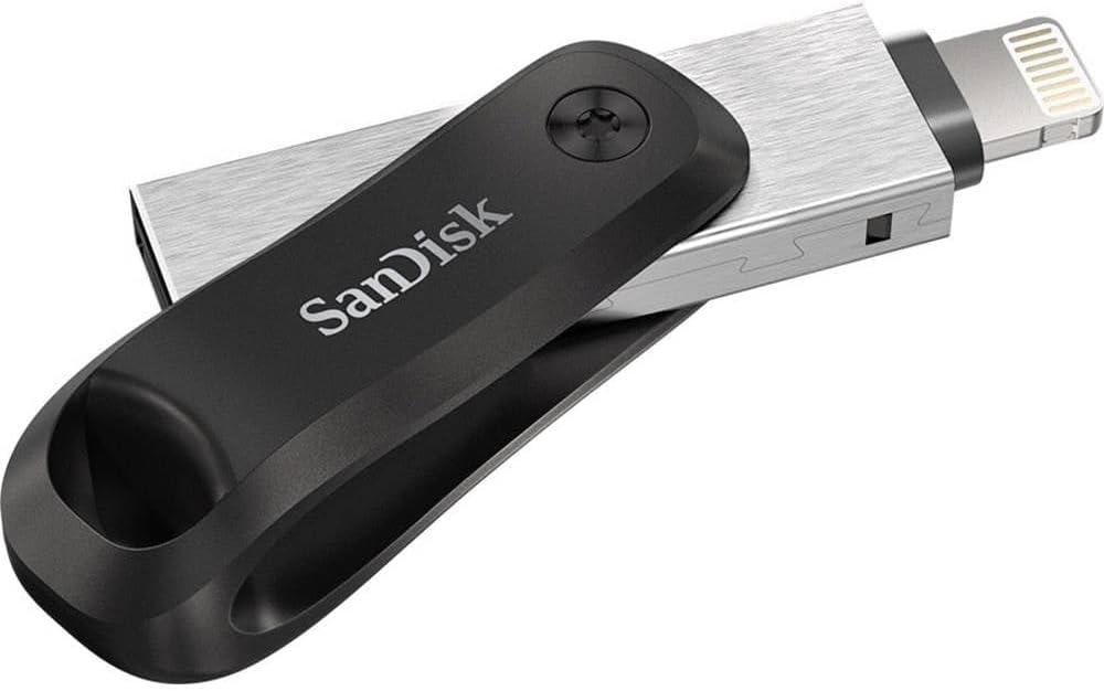 SanDisk 256GB iXpand Flash Drive Go for iPhone and iPad - SDIX60N-256G-GN6NE, Black
