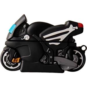 Cute Case Compatible with Beats Studio Buds+/Studio Buds with Keychain, Anime Cartoon Motorcycle Protective Cover Compatible with Beats Studio Buds Plus