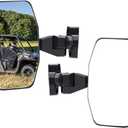 A & UTV PRO Side Mirrors for 2016-2026 Can Am Defender Accessories, Adjustable Folding Rear View Mirror for Defender Max, Replace OEM #715002459