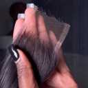 BEEOS Body Wave 2x6 SKINLIKE Real HD Lace Closure, Natural Color Human Hair Pre-Plucked Bleached Knots 0.10mm Ultra-thin Invvisible HD Lace Closures 12 Inch