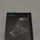 Wireless Charging Station for Samsung Wireless Charger Galaxy S26 Ultra/S25/S24/S23/S22/Note20 Z Fold Flip7 Galaxy Watch 8/7/6/5/4/3 Active 2/1 Stand Galaxy Buds4/4 Pro/3/2 Pro/Live Multiple Devices (Black)