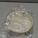 Tosnail 8" Wood Handheld Tambourine - Single Row 5 Pairs Jingles (1 Pack 8 Inches)