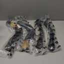 TRQ Rear Upper Control Arm Set Driver and Passenger Side Compatible with 2013-2017 Ford Escape