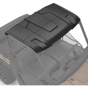 SAUTVS Sport Roof for Ranger XP 1000 900, Dustproof Resistant Hard Coat Poly Lock & Ride 2-Piece Combination Roof for Polaris Ranger 1000 900 XP 3 Seater 2013-2024 Accessories(2PCS, 2882911)