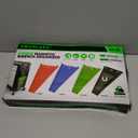 Magnetic Wrench Organizer 4-piece, Wrench Rack Tool Trays SAE (1/4" to 1-1/16"), Metric (6mm to 24mm), 64-Slot Drawer Storage Tools, Wrench Set Holder