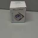 Ultrasonic Retainer Cleaner Machine, Denture Cleaner, All-in-One Dental & Jewelry Cleaner for Aligners Night Guards Dentures Braces Mouth Guards Toothbrush Heads, 45kHz 200ML, Dual Modes (White)