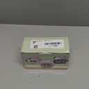 Peakeep Night Light Digital Alarm Clock Battery Operated with Indoor Temperature, Desk Small Clock (White)