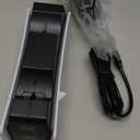 PS5 Controller Charger Station for Playstation 5 Controllers with LED Light Dual Stand Charger Dock, PS5 Controller Charging Station Accessories for PlayStation 5 Storage Kit with AC Adapter